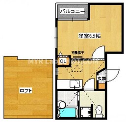 ベネフィスタウン井尻2の物件間取画像